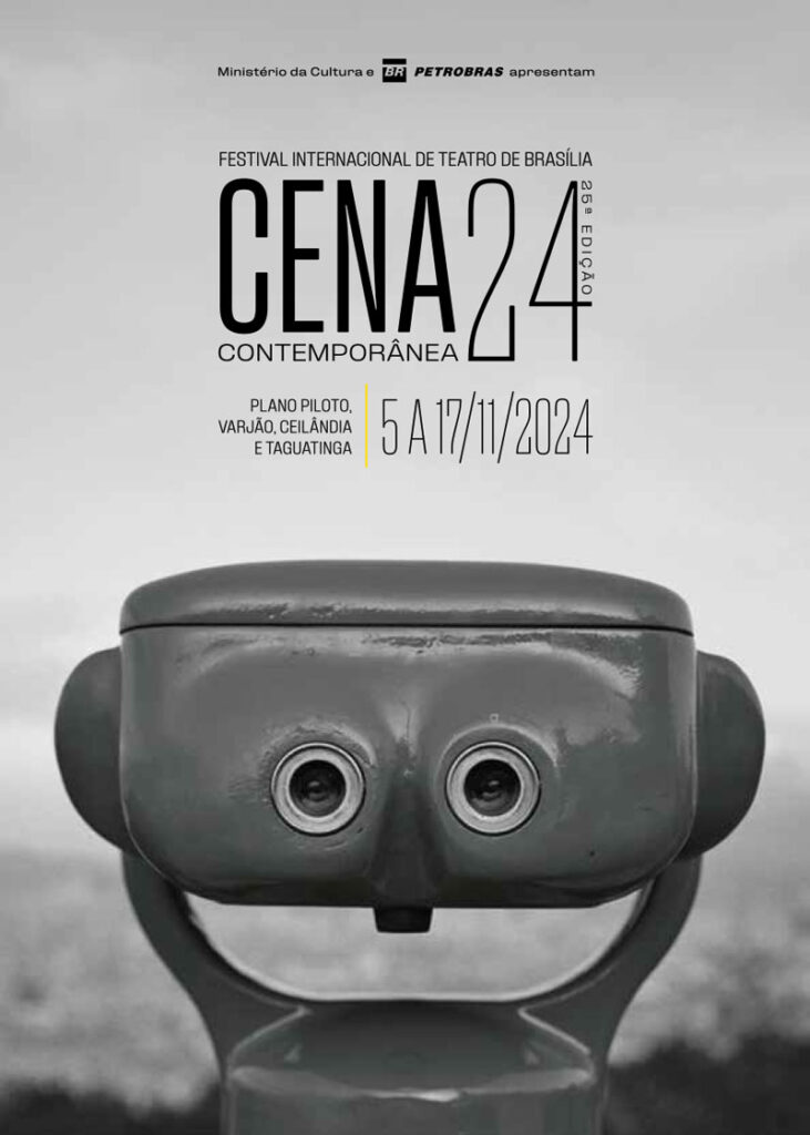 Capa, catálofo Cena Contemporânea 2024